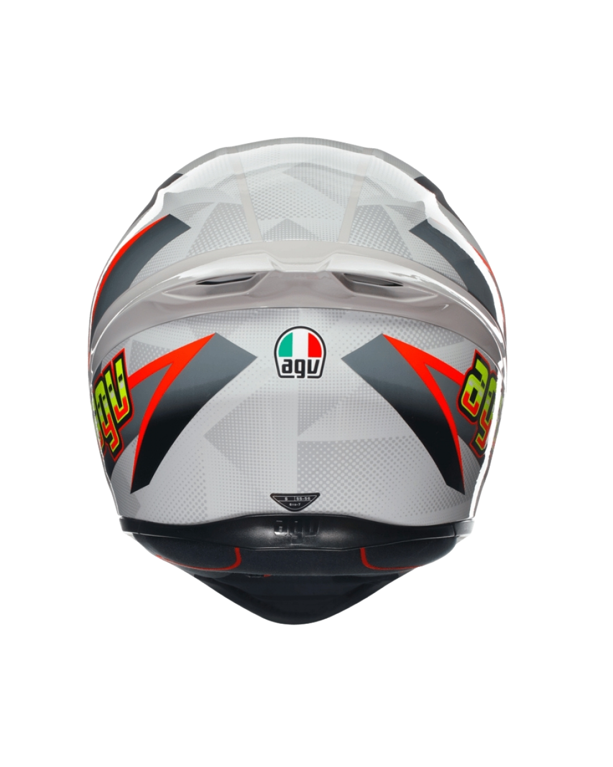 AGV K1 S BLIPPER - GREY / RED