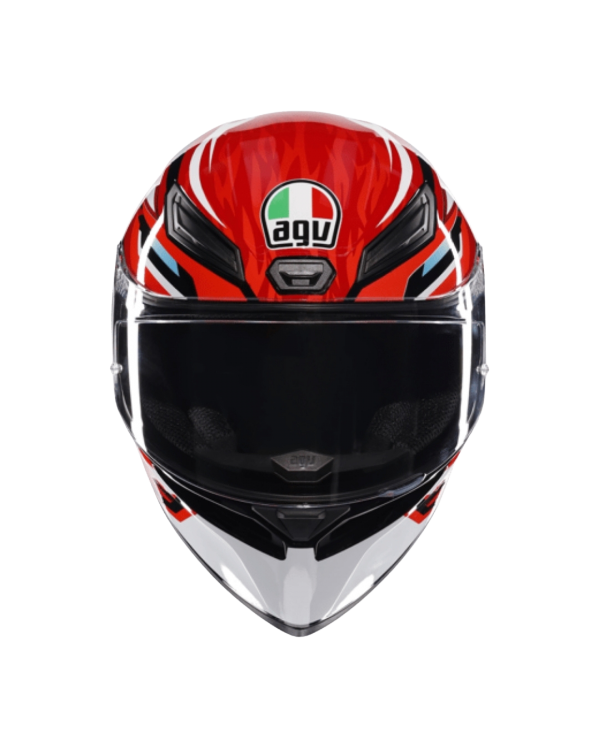 AGV K1 S LION - BLACK / RED / WHITE