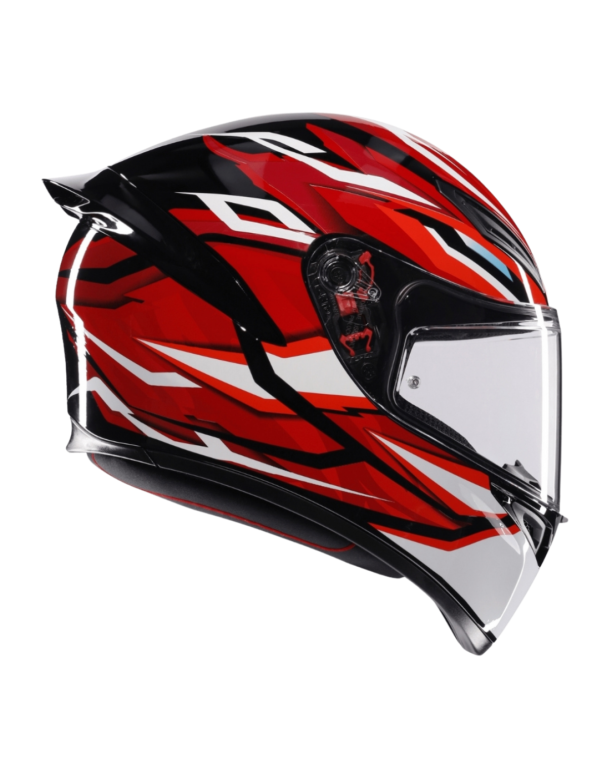 AGV K1 S LION - BLACK / RED / WHITE
