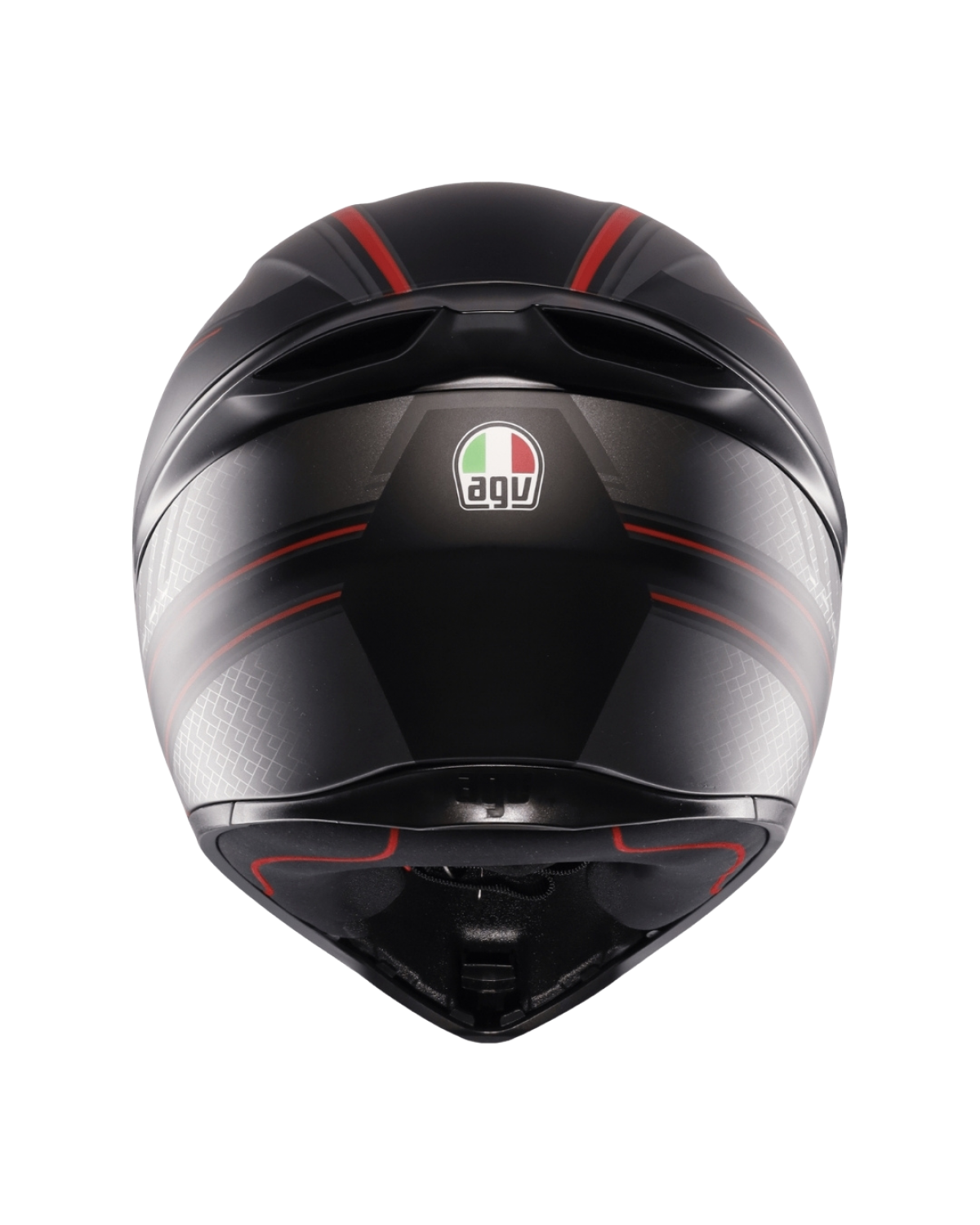 AGV K1 S SLING MATT - BLACK / RED