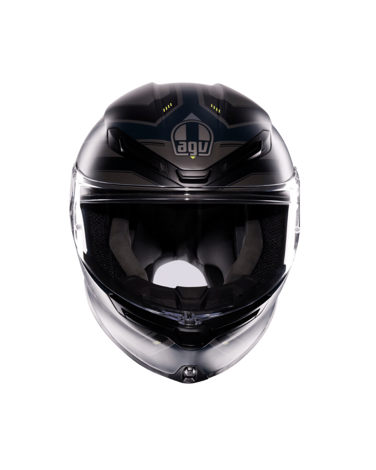 AGV K6 S ENHANCE - MATT GREY/ YELLOW FLUO AGV K6 S ENHANCE - MATT GREY/ YELLOW FLUO