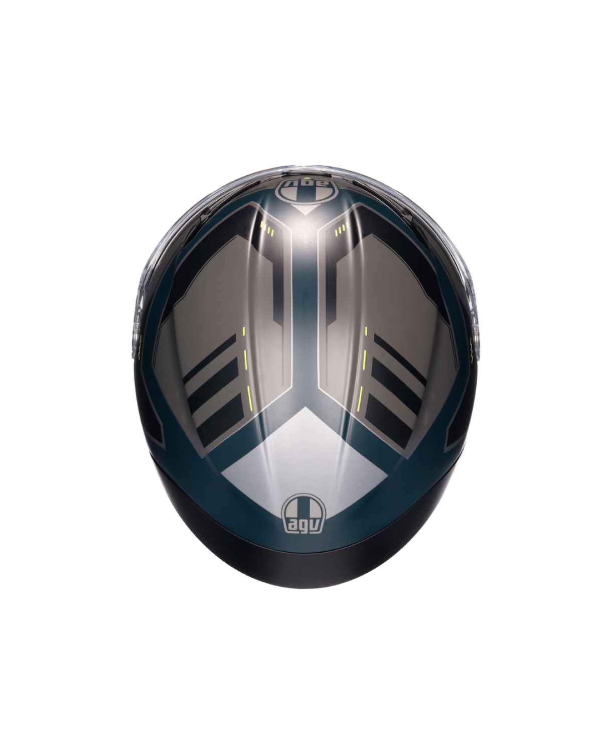 AGV K6 S ENHANCE - MATT GREY/ YELLOW FLUO