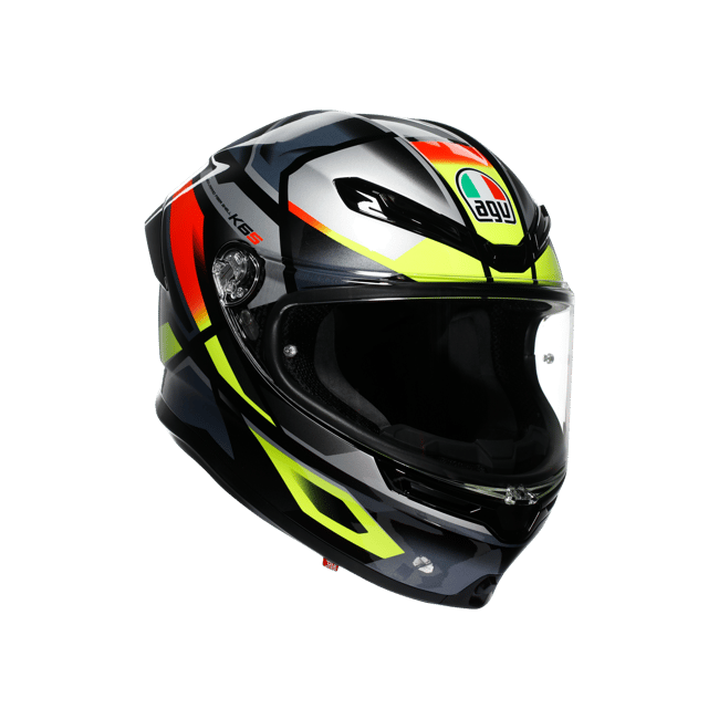 AGV K6 S ERAZER - BLACK / RED / YELLOW FLUO AGV K6 S ERAZER - BLACK / RED / YELLOW FLUO