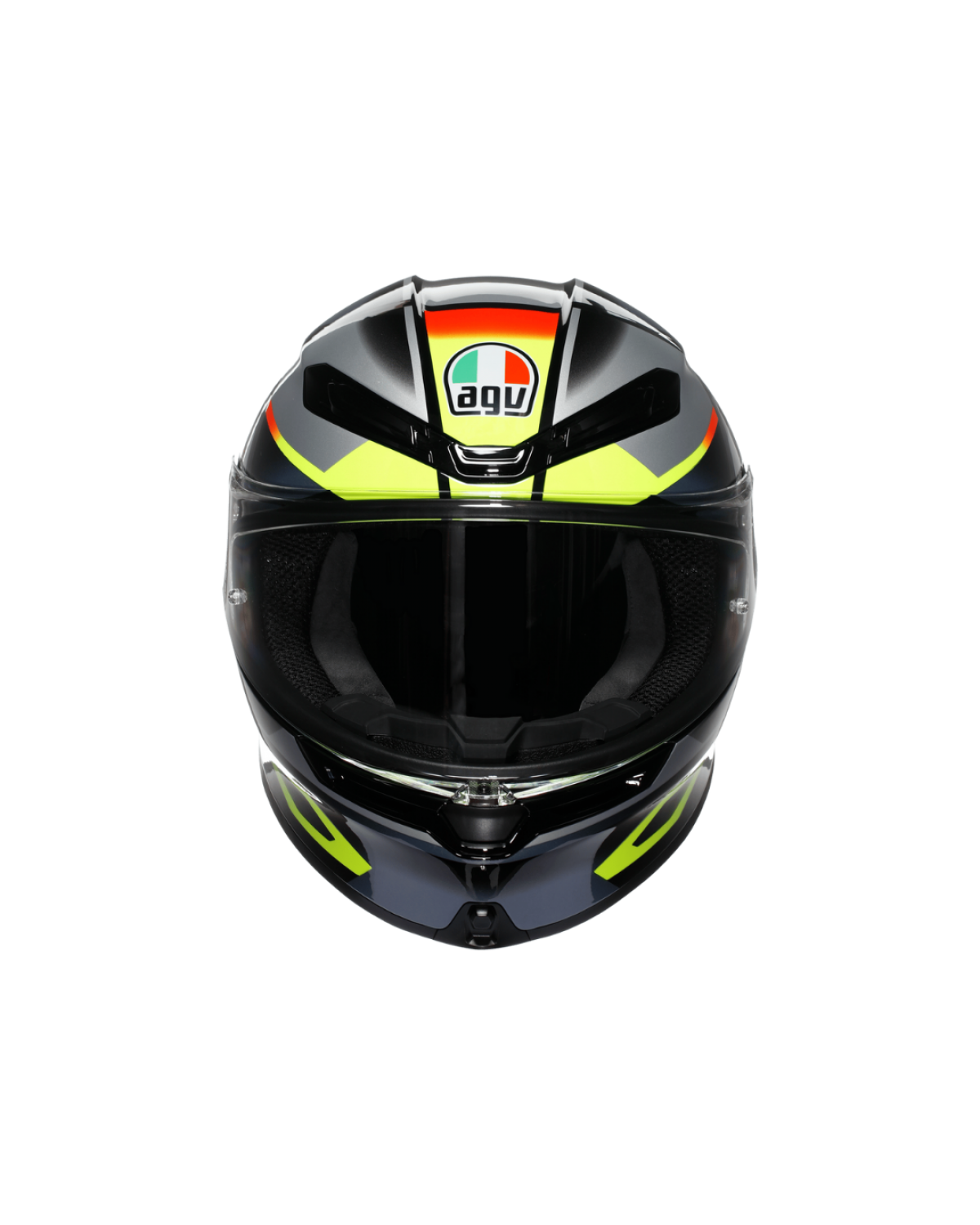 AGV K6 S ERAZER - BLACK / RED / YELLOW FLUO
