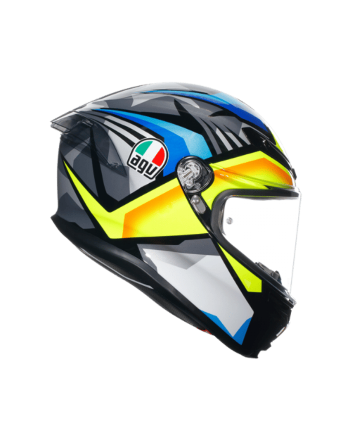 AGV K6 S JOAN - BLACK / BLUE / YELLOW