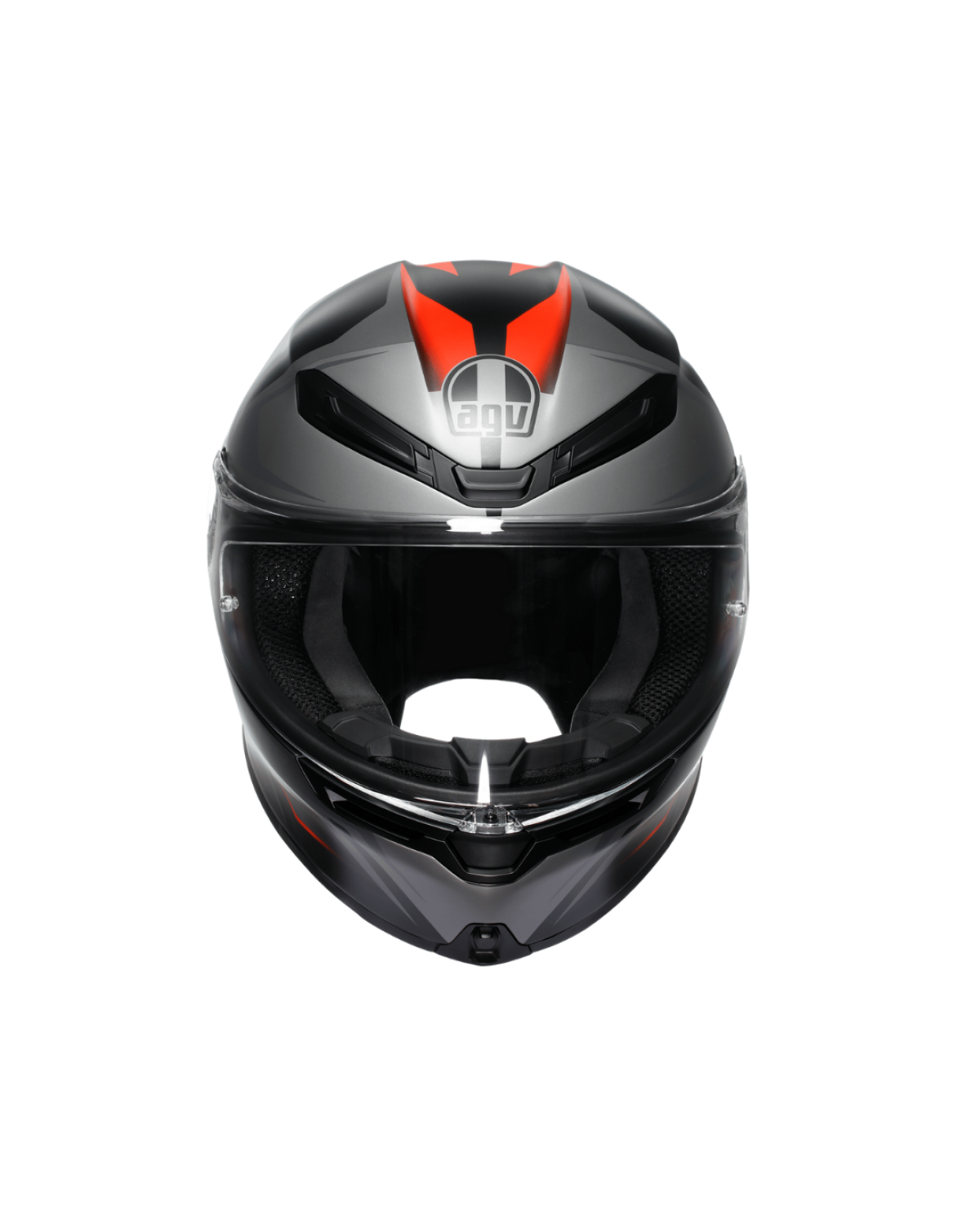 AGV K6 S KARVE MATT - BLACK / GREY / RED