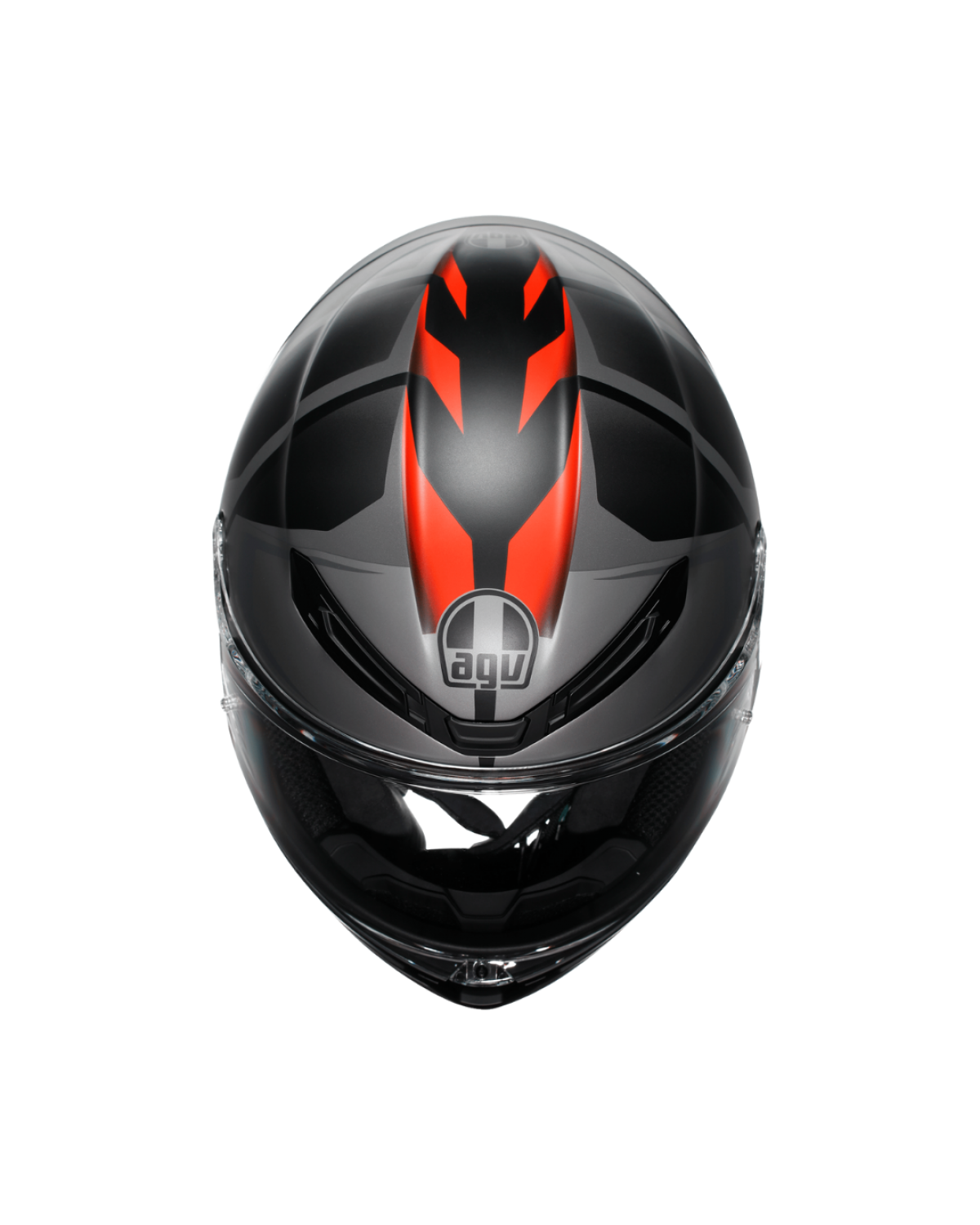 AGV K6 S KARVE MATT - BLACK / GREY / RED