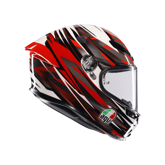 AGV K6 S REEVAL - WHITE / RED / GREY