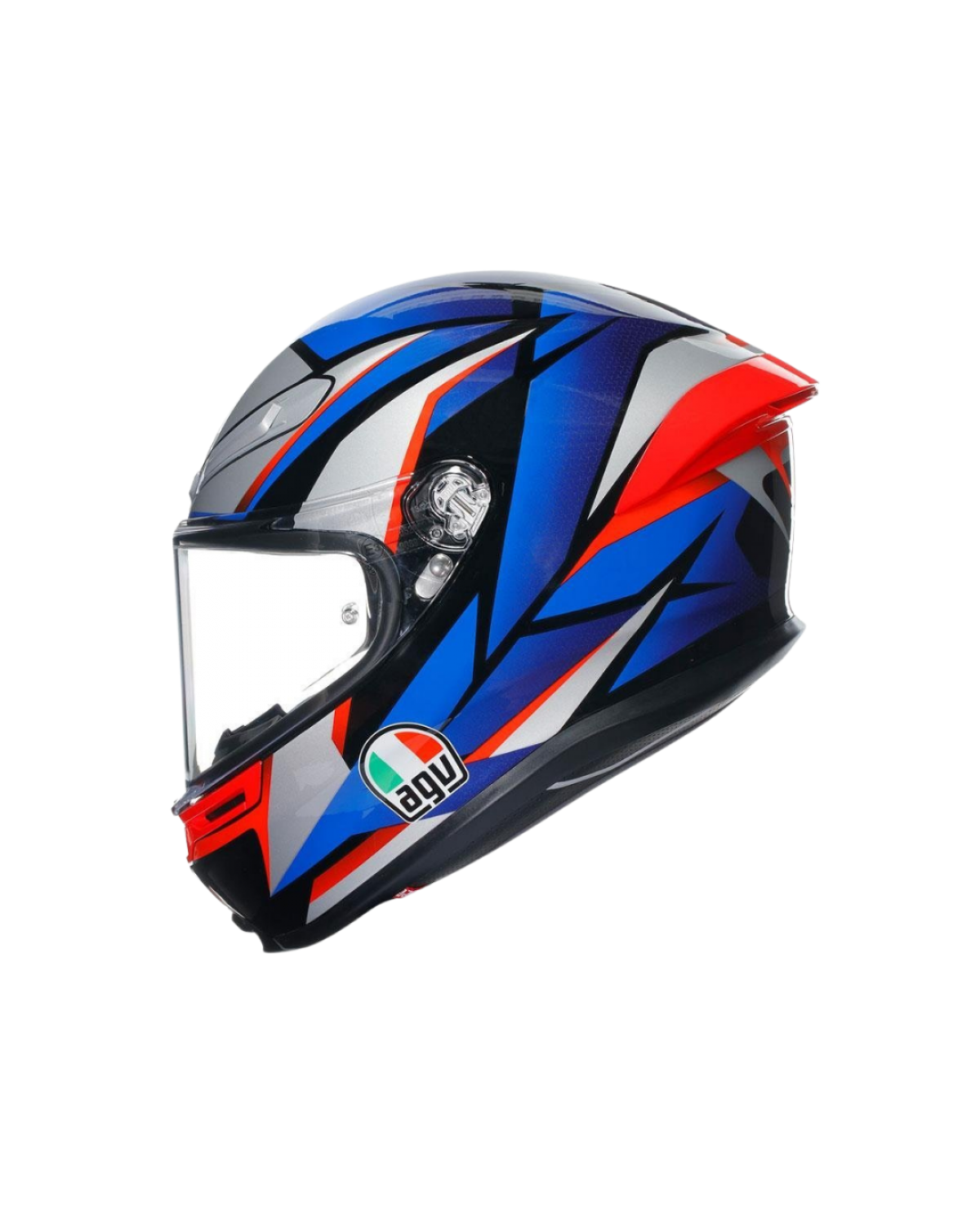 AGV K6 S SLASHCUT - BLACK / BLUE / RED