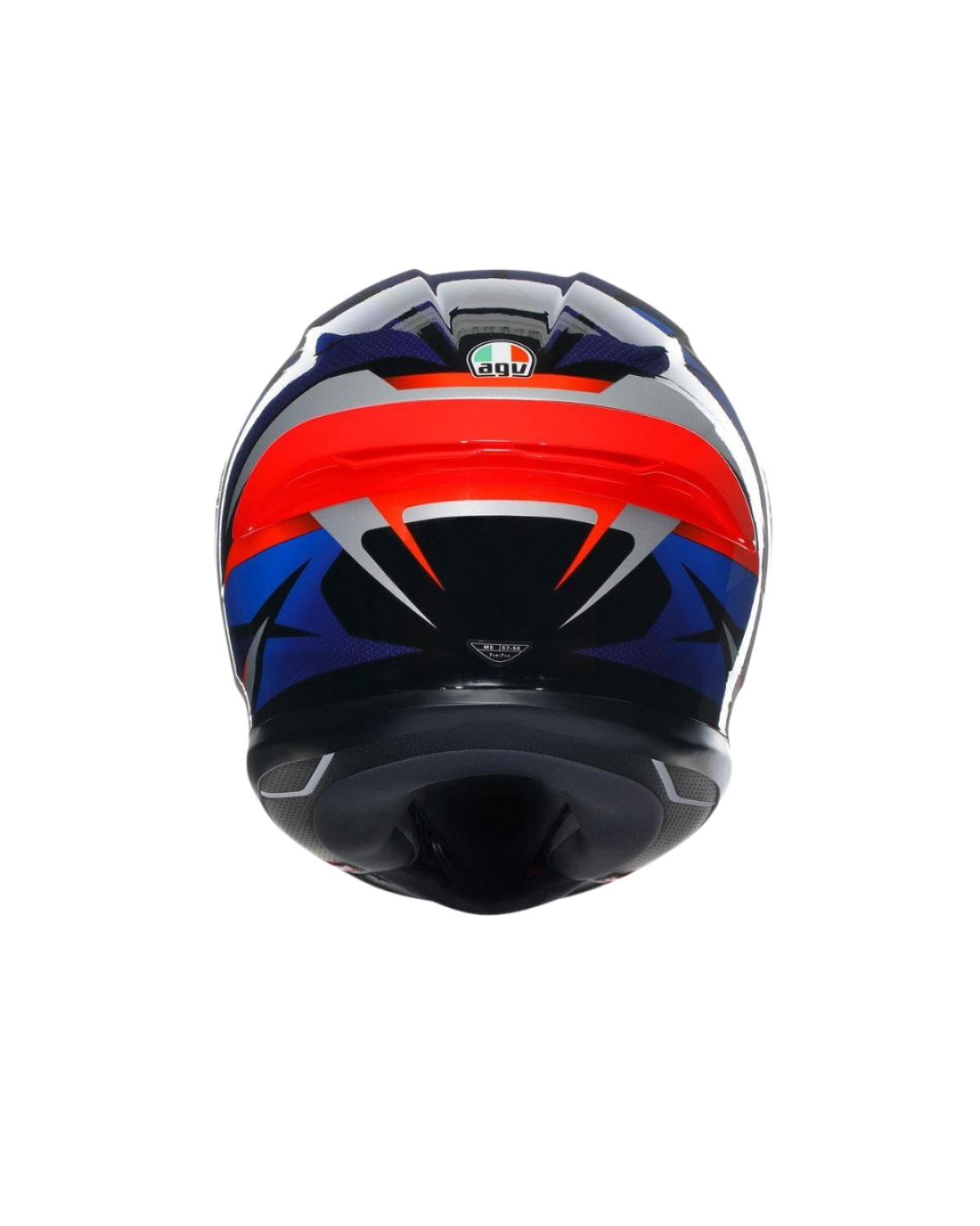 AGV K6 S SLASHCUT - BLACK / BLUE / RED