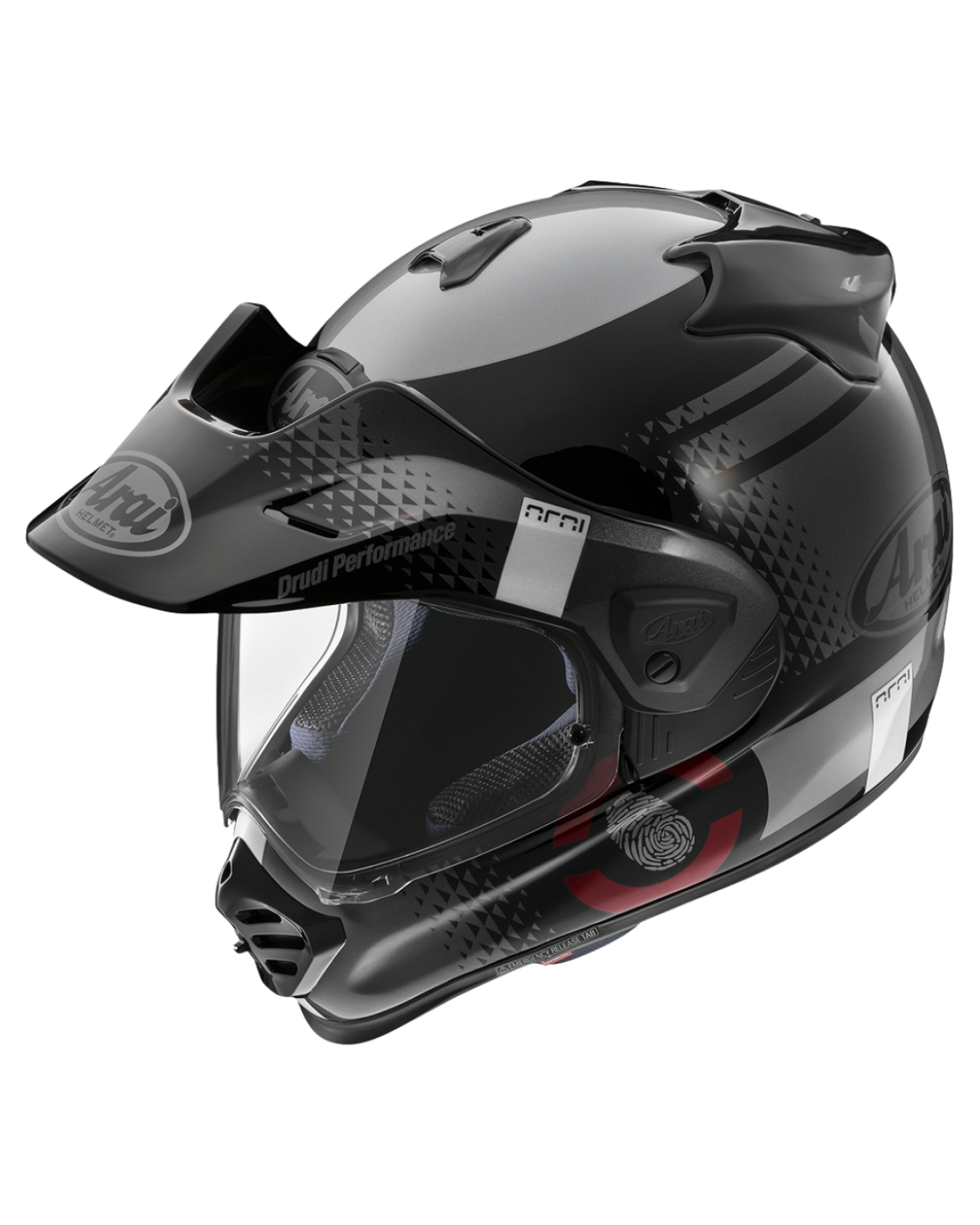 ARAI TOUR-X5 - PRINT BLACK ARAI TOUR-X5 - PRINT BLACK