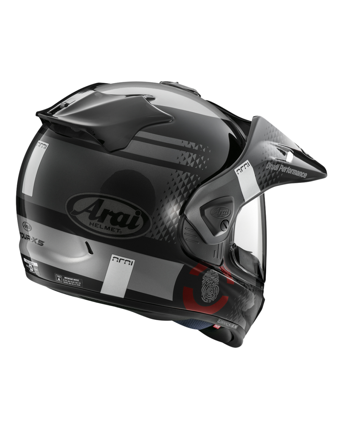 ARAI TOUR-X5 - PRINT BLACK