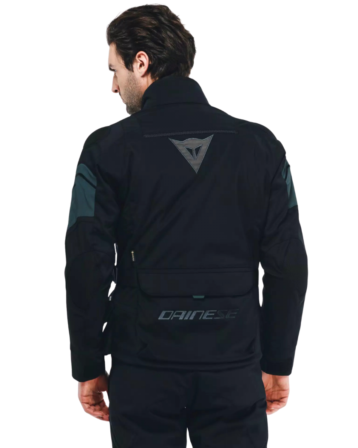 DAINESE CARVE MASTER 3 GORE-TEX ERKEK MONT - BLACK / BLACK / EBONY