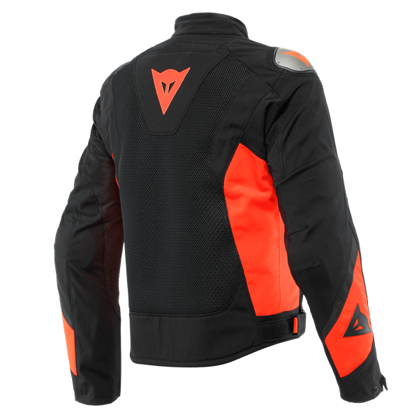 DAINESE ENERGYCA AIR TEKSTİL ERKEK MONT - BLACK / FLUO-RED