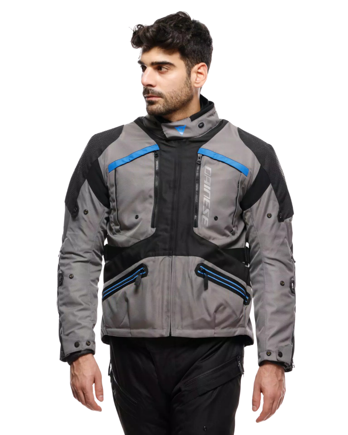 DAINESE GULLFOSS D-DRY ERKEK MONT - GARGOYLE / BLACK / BLUE DAINESE GULLFOSS D-DRY ERKEK MONT - GARGOYLE / BLACK / BLUE