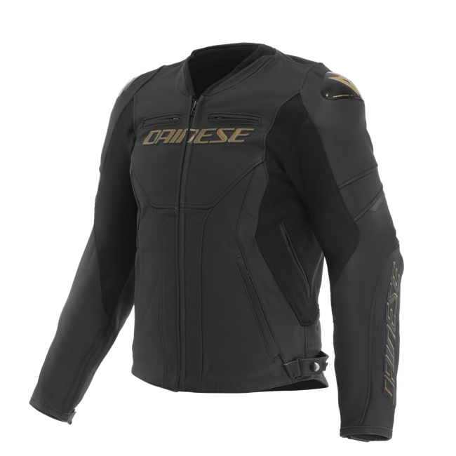 DAINESE RACING 5 DERİ ERKEK MONT - BLACK / GOLD