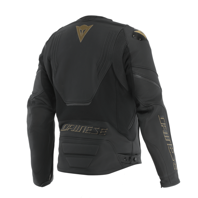DAINESE RACING 5 DERİ ERKEK MONT - BLACK / GOLD