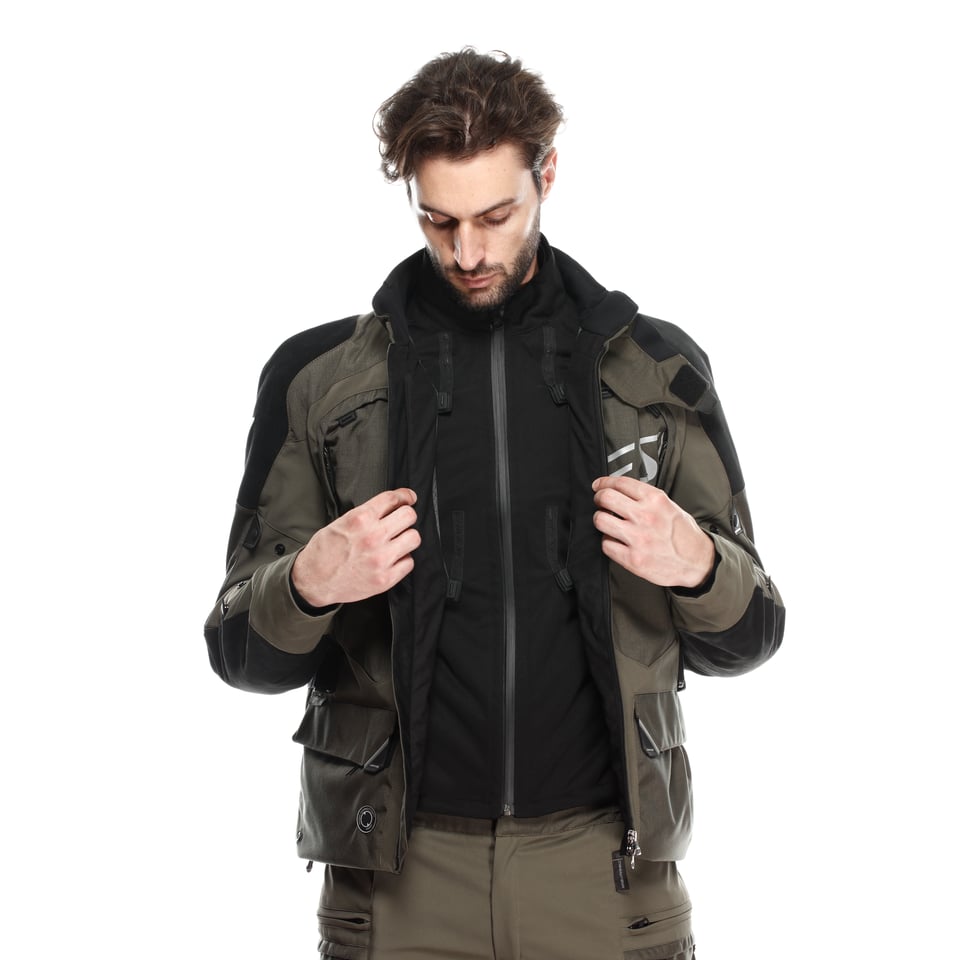 DAINESE SPRINGBOK 3L ABSOLUTESHELL ERKEK MONT - TARMAC / BLACK