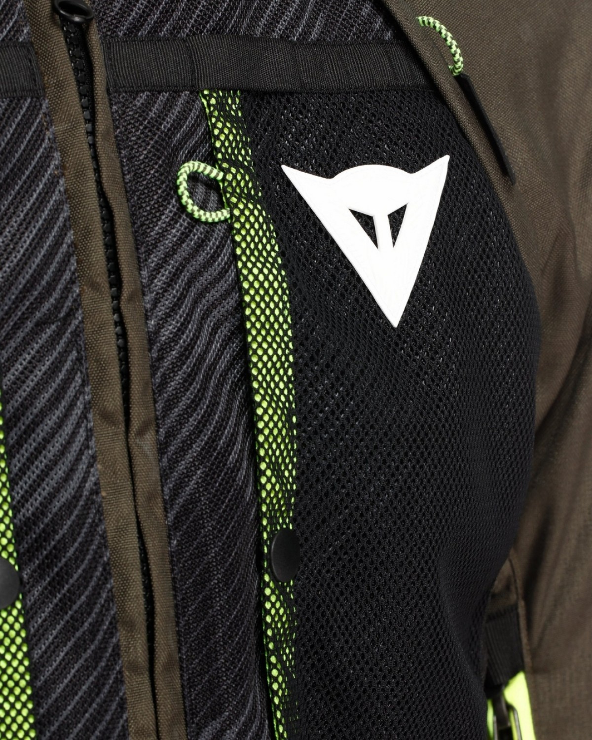 DAINESE SUPER ADVENTURE ABSØLUTESHELL ERKEK MONT - TARMAC / BLACK / FLUO YELLOW