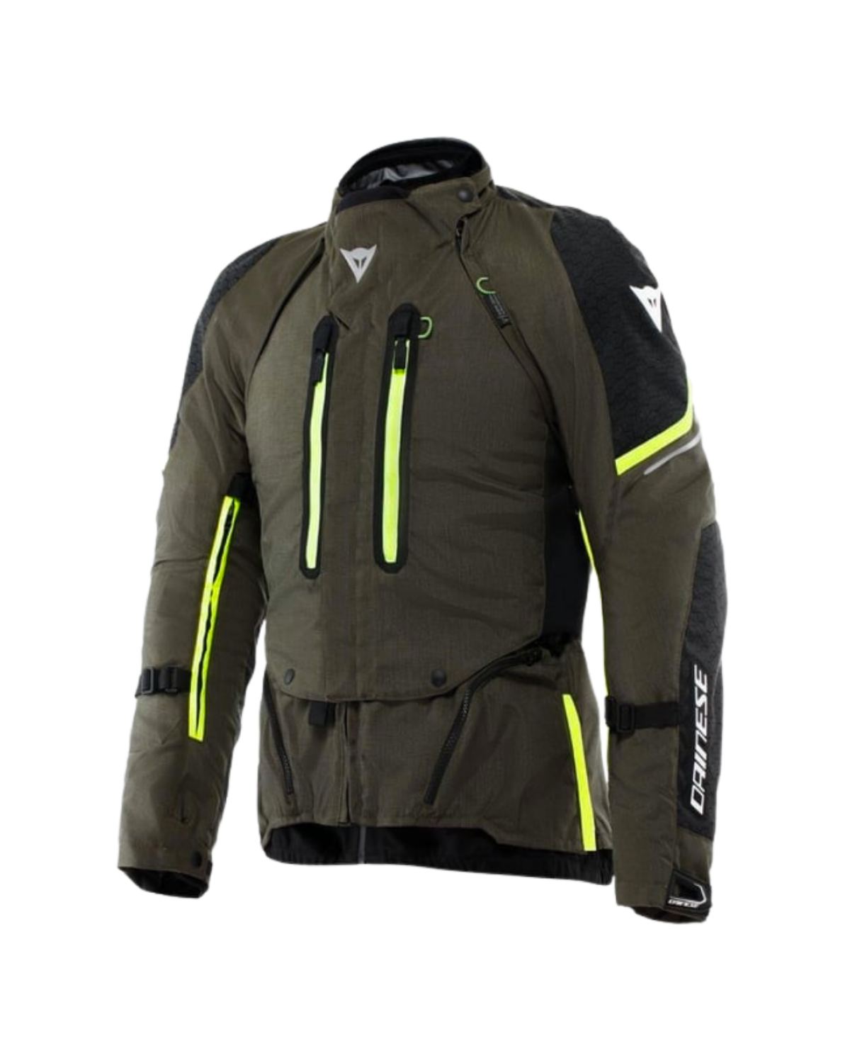 DAINESE SUPER ADVENTURE ABSØLUTESHELL ERKEK MONT - TARMAC / BLACK / FLUO YELLOW