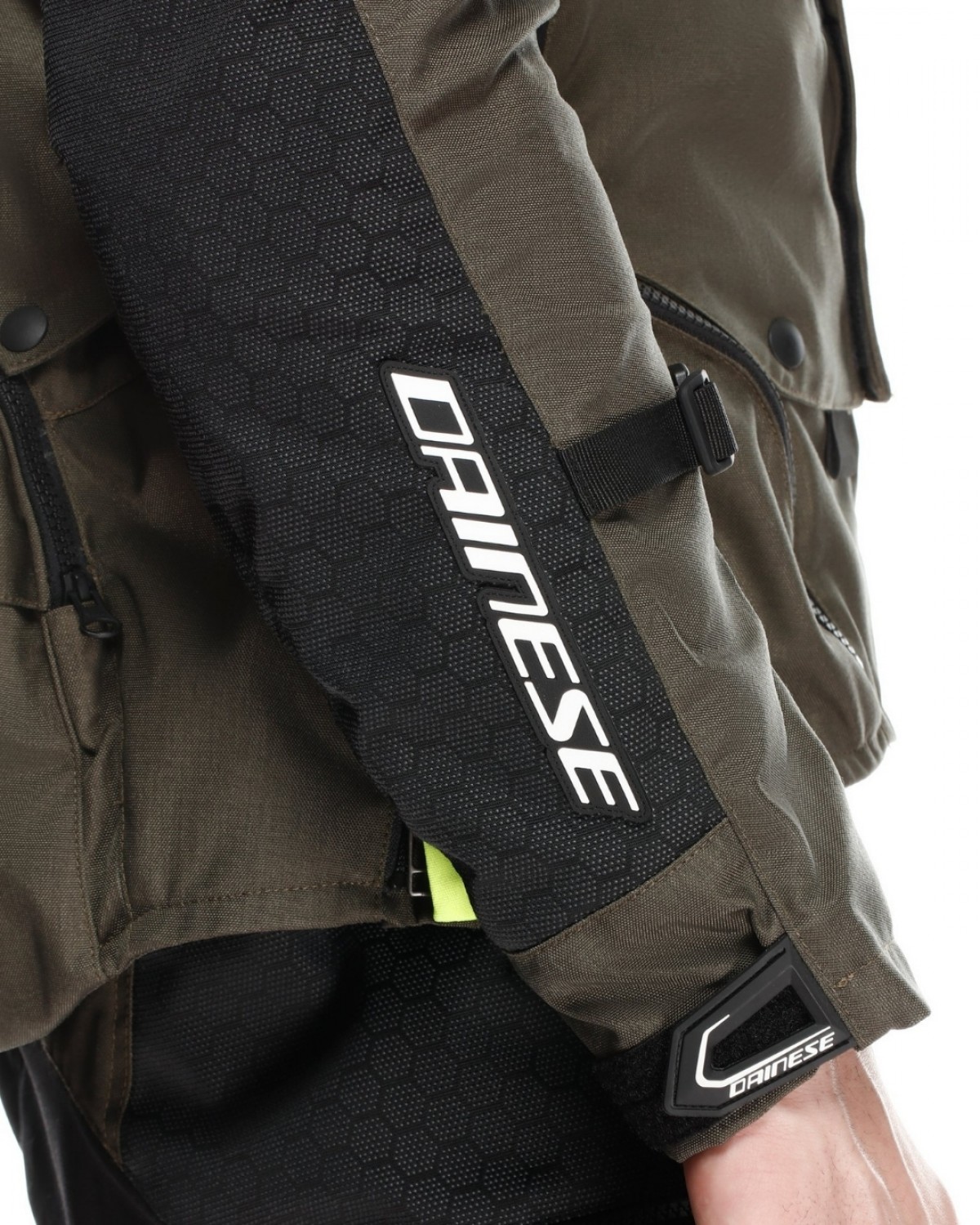 DAINESE SUPER ADVENTURE ABSØLUTESHELL ERKEK MONT - TARMAC / BLACK / FLUO YELLOW