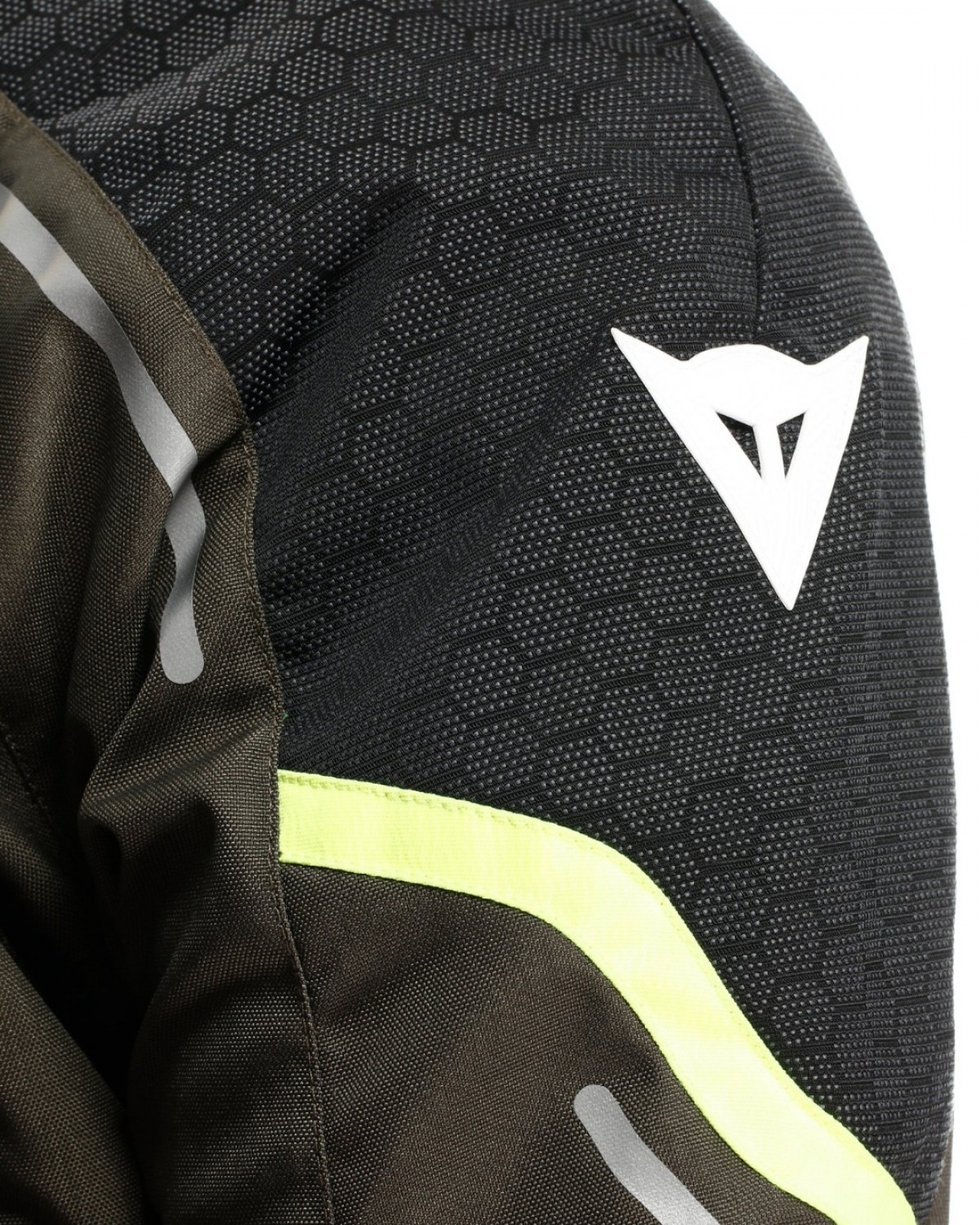 DAINESE SUPER ADVENTURE ABSØLUTESHELL ERKEK MONT - TARMAC / BLACK / FLUO YELLOW