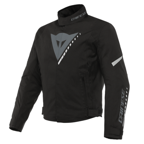 DAINESE VELOCE D-DRY ERKEK MONT - BLACK / CHARCOAL GRAY / WHITE