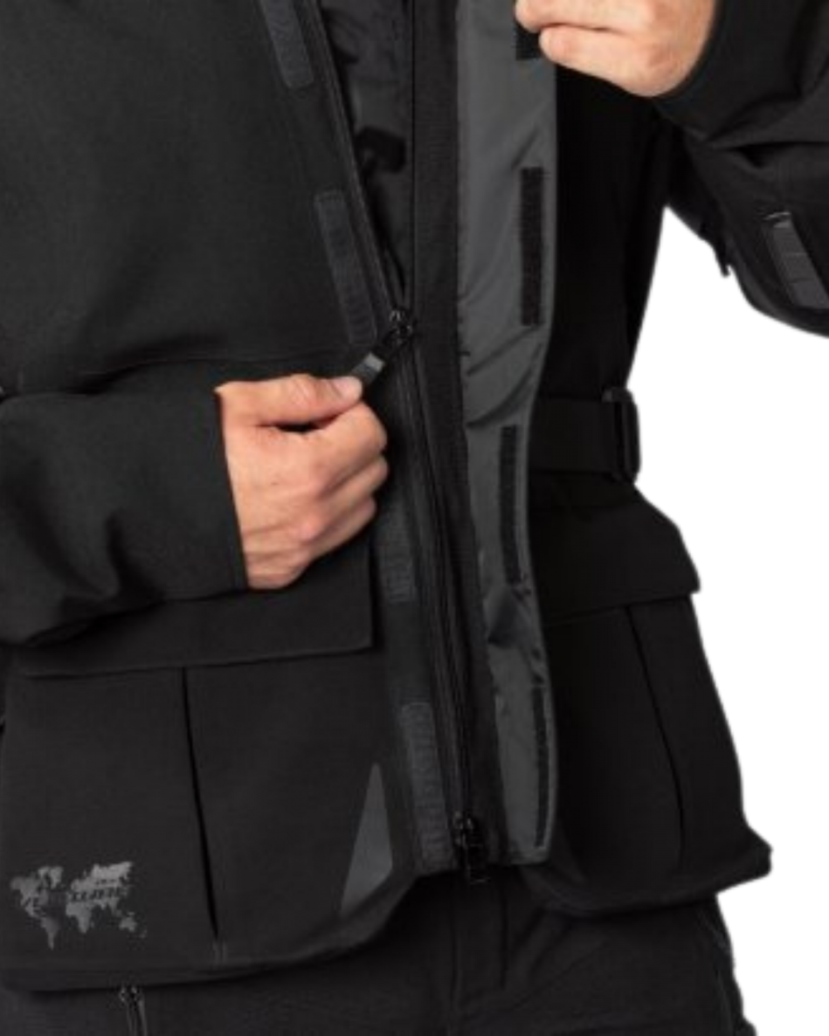 IXS VENTURE-STX 1.0 LAMINATED ERKEK MONT - BLACK