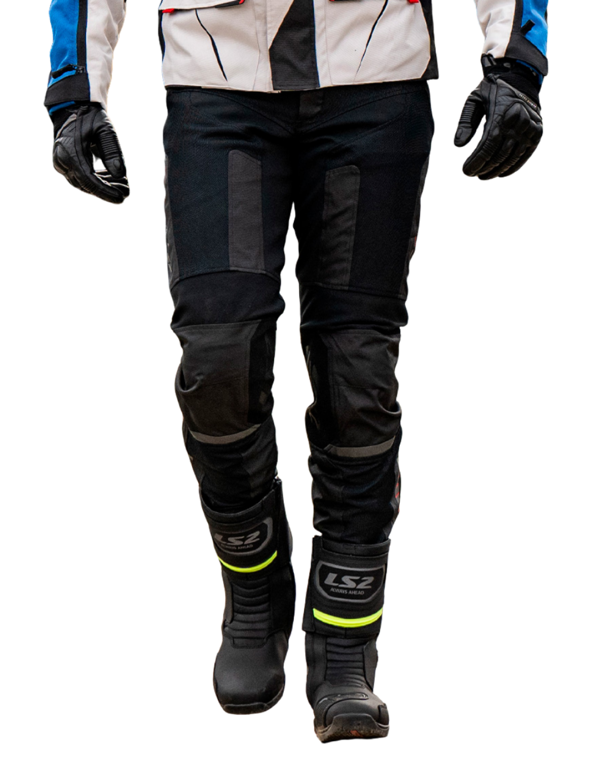 LS2 COMO AIR ERKEK PANTOLON - BLACK DARK GREY LS2 COMO AIR ERKEK PANTOLON - BLACK DARK GREY