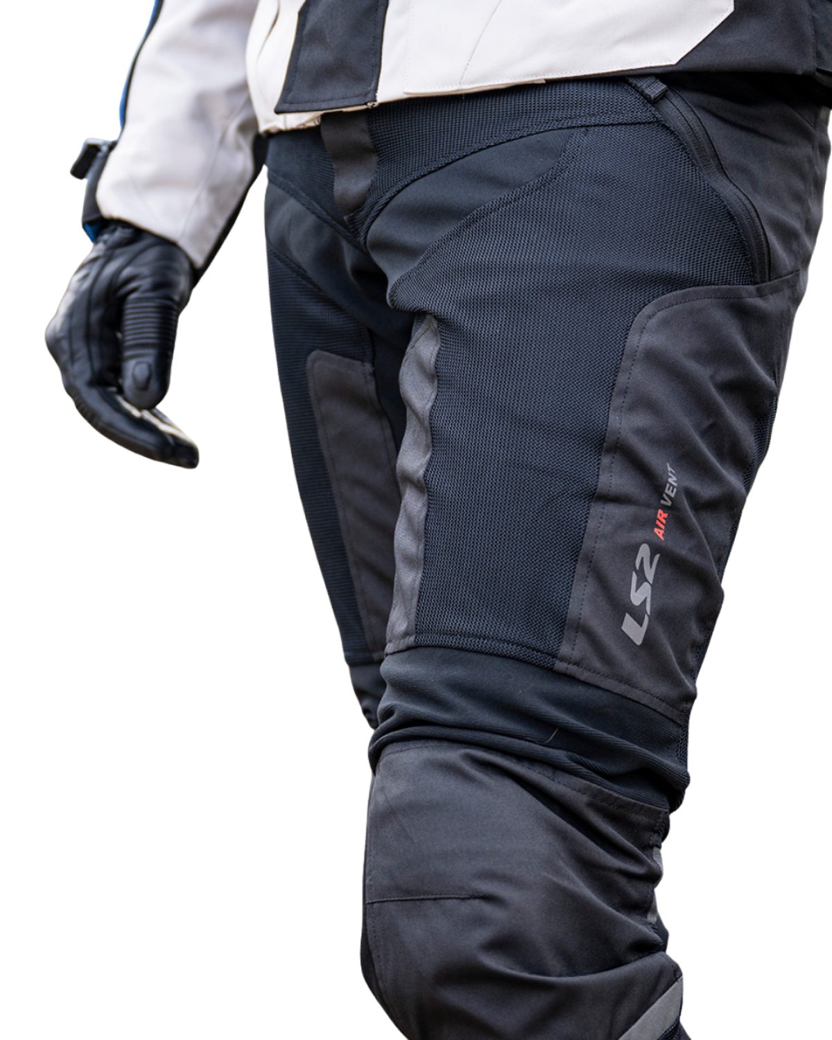 LS2 COMO AIR ERKEK PANTOLON - BLACK DARK GREY LS2 COMO AIR ERKEK PANTOLON - BLACK DARK GREY