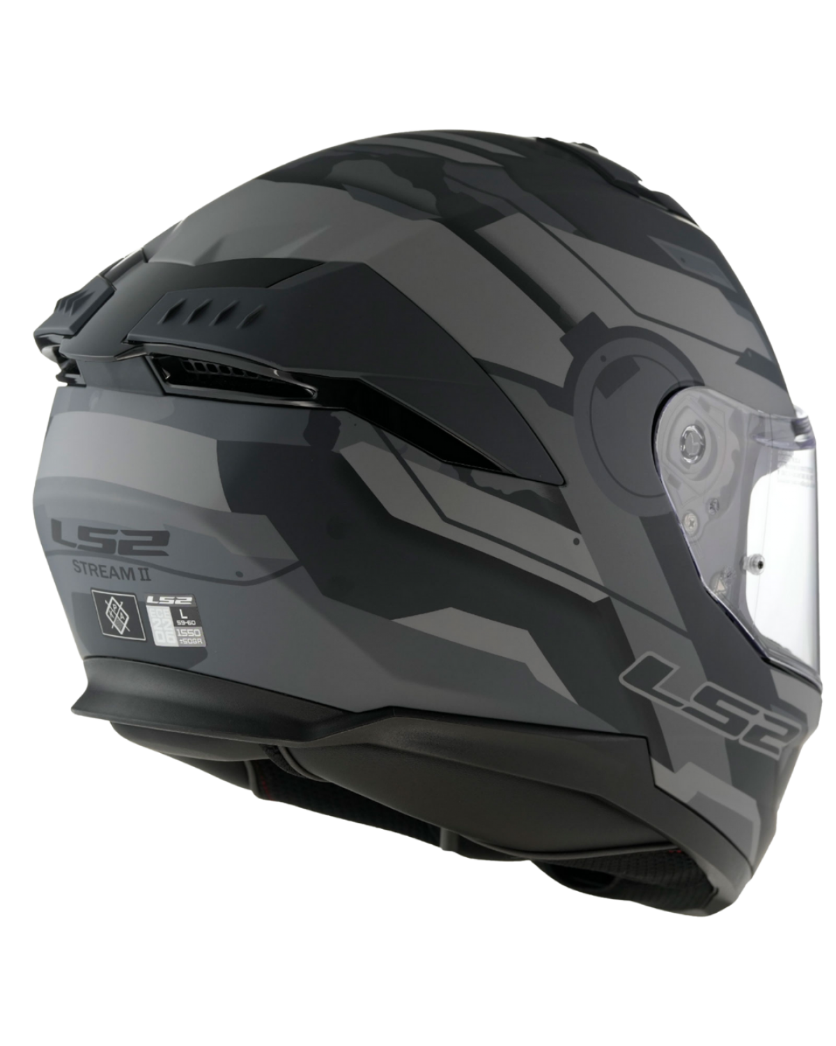 LS2 FF808 STREAM 2 - SHADOW M.TITANIUM GREY LS2 FF808 STREAM 2 - SHADOW M.TITANIUM GREY