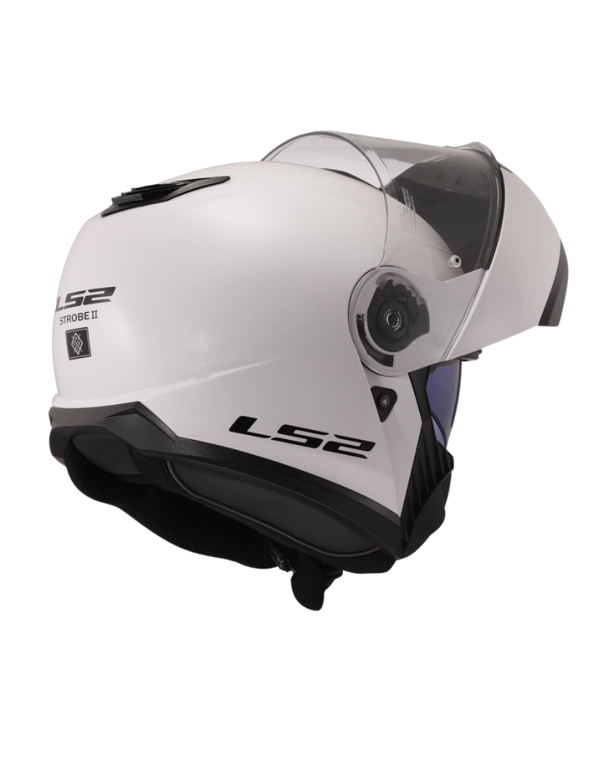 LS2 FF908 STROBE 2 - GLOSSY WHITE LS2 FF908 STROBE 2 - GLOSSY WHITE