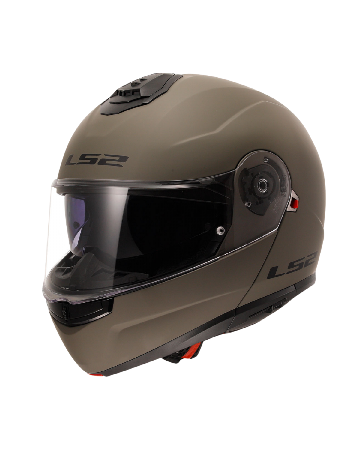 LS2 FF908 STROBE 2 - SOLID MATT SAND AND OLIVE