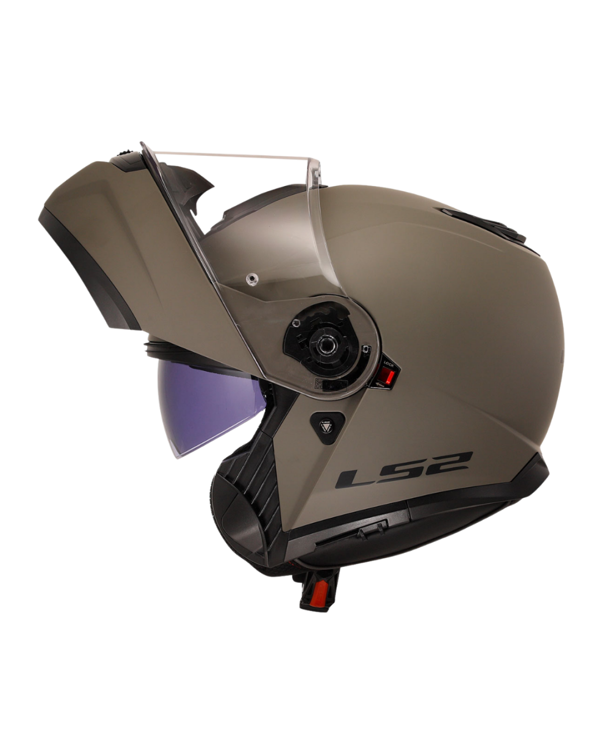 LS2 FF908 STROBE 2 - SOLID MATT SAND AND OLIVE