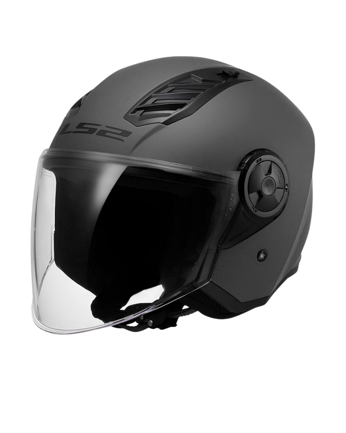 LS2 OF616 AIRFLOW 2 - SOLID MATT TITANIUM