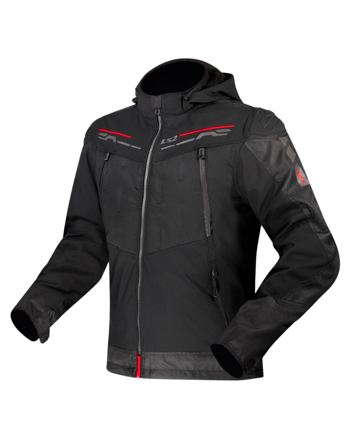 LS2 ZIRCONIUM EVO ERKEK MONT - BLACK RED LS2 ZIRCONIUM EVO ERKEK MONT - BLACK RED