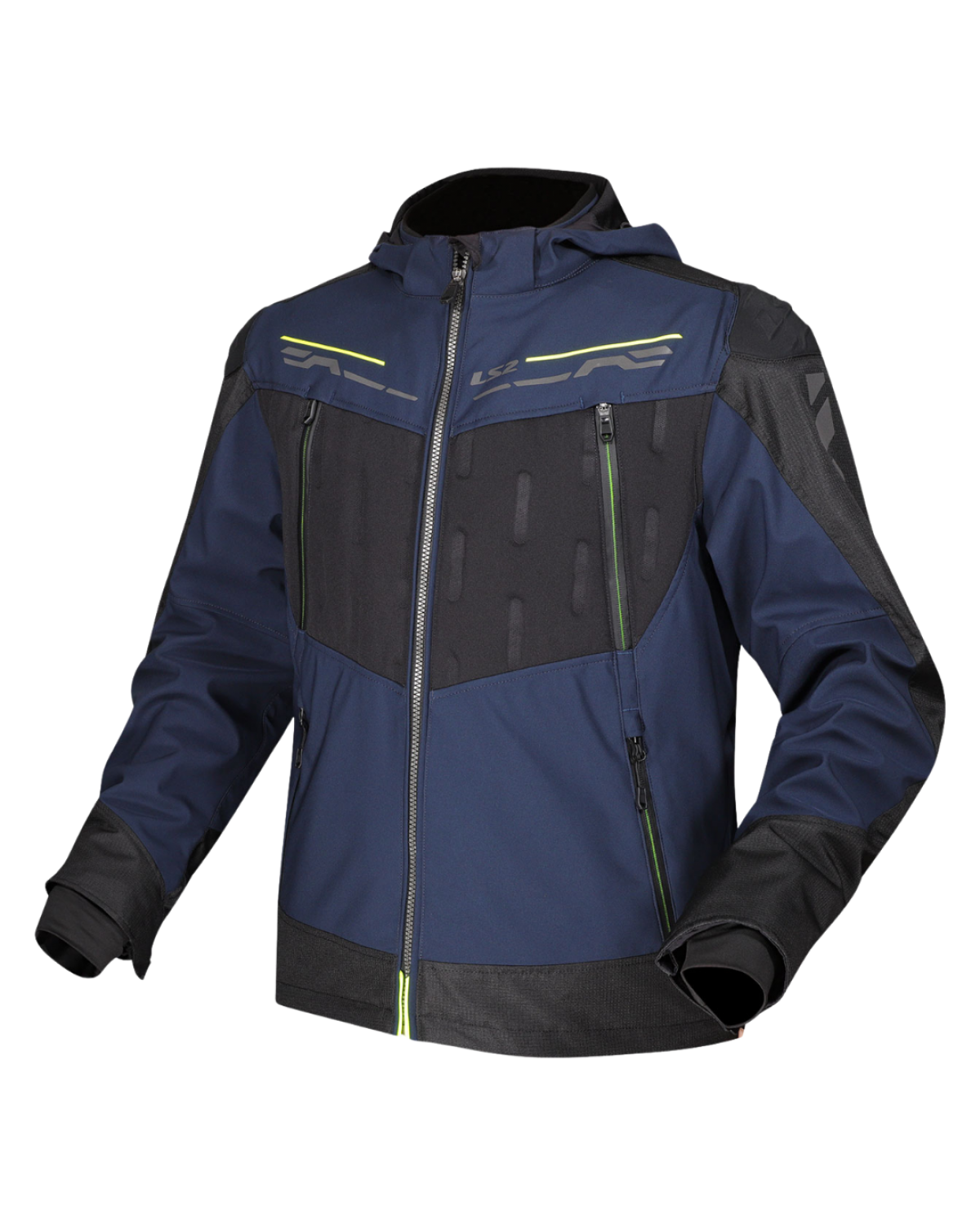 LS2 ZIRCONIUM EVO ERKEK MONT - BLUE BLACK YELLOW