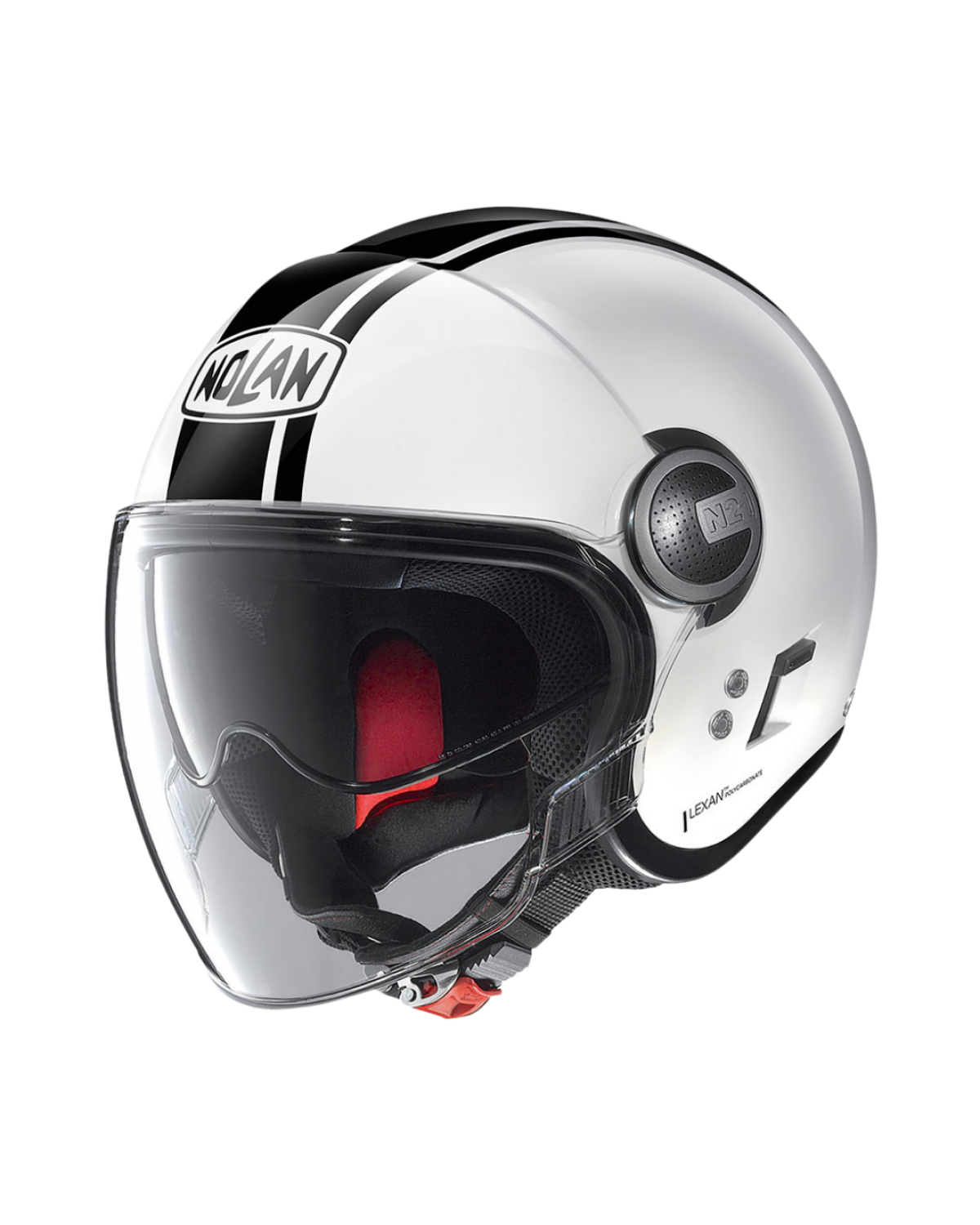 NOLAN N21 VISOR 06 DOLCE VITA 94 - METAL WHITE NOLAN N21 VISOR 06 DOLCE VITA 94 - METAL WHITE