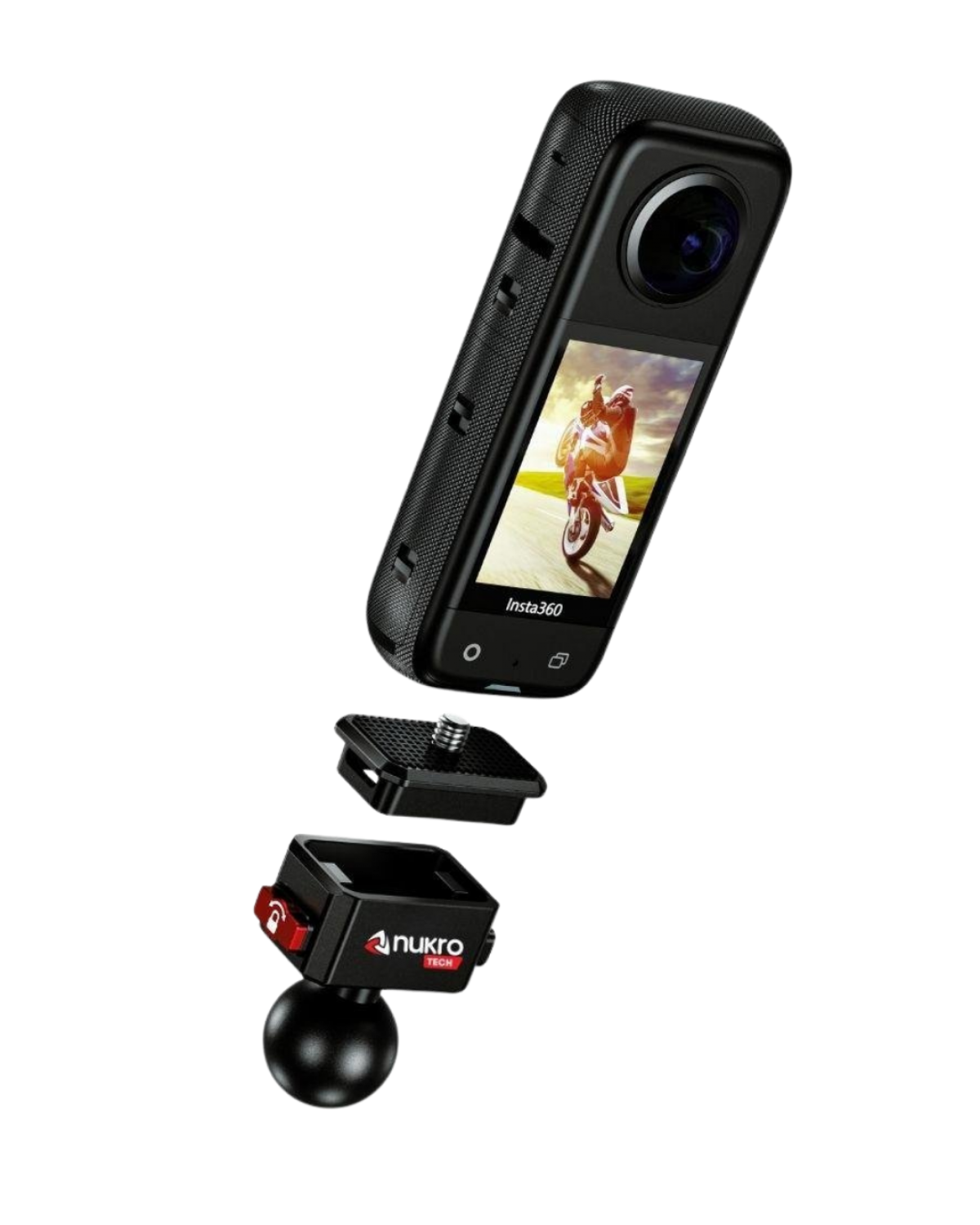 NUKROTECH AKSİYON KAMERA TUTUCU KELEPÇE BAĞLANTILI