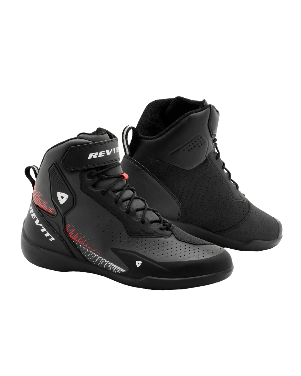 REVIT SHOES G-FORCE 2 - BLACK-NEON RED