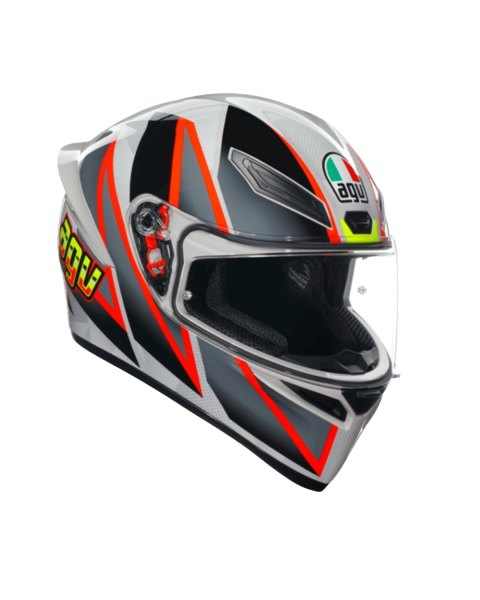 AGV K1 S BLIPPER - GREY / RED