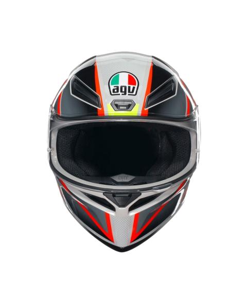 AGV K1 S BLIPPER - GREY / RED