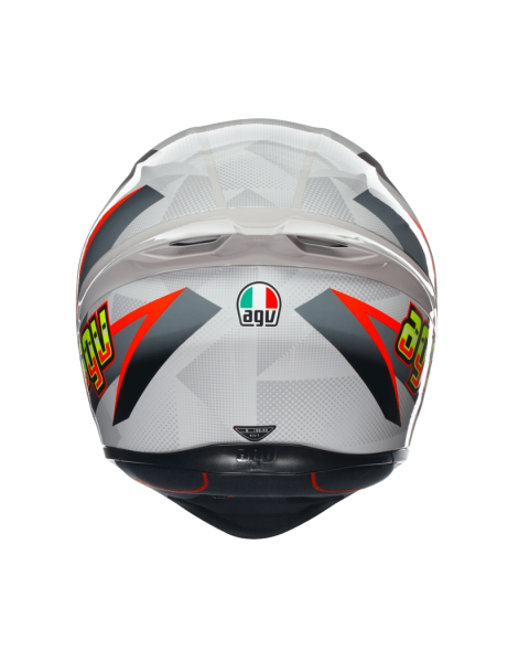 AGV K1 S BLIPPER - GREY / RED