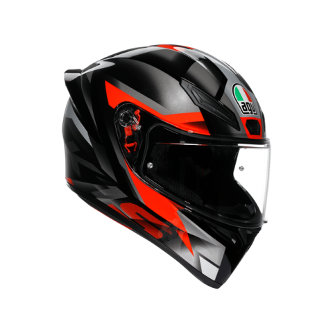 AGV K1 S FASTLAP - BLACK / GREY / RED