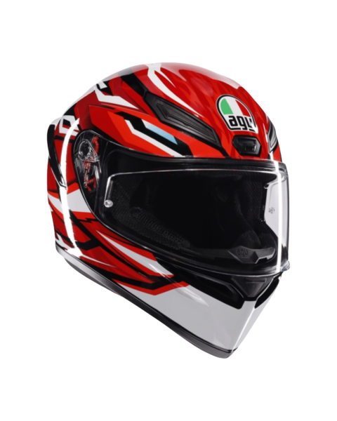 AGV K1 S LION - BLACK / RED / WHITE