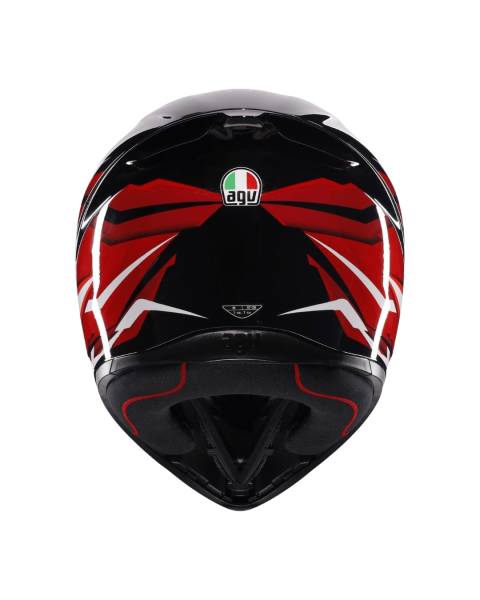 AGV K1 S LION - BLACK / RED / WHITE