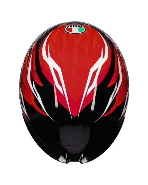 AGV K1 S LION - BLACK / RED / WHITE