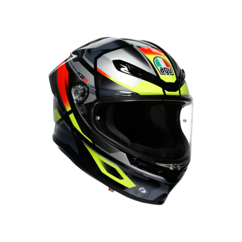 AGV K6 S ERAZER - BLACK / RED / YELLOW FLUO