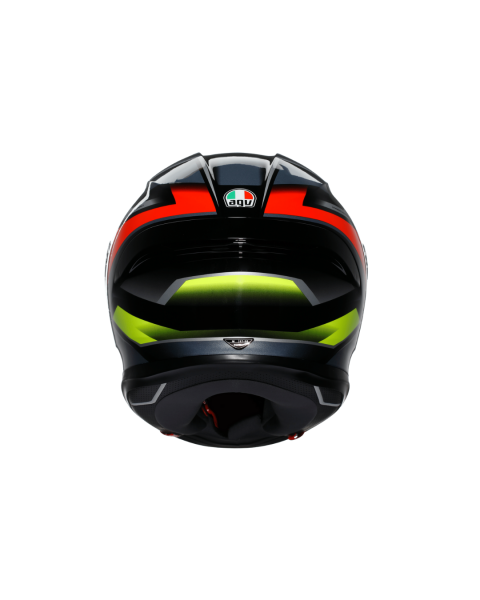 AGV K6 S ERAZER - BLACK / RED / YELLOW FLUO