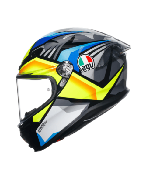 AGV K6 S JOAN - BLACK / BLUE / YELLOW